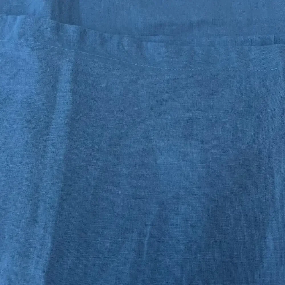 Quince Gray Linen Euro Pillow Shams 26